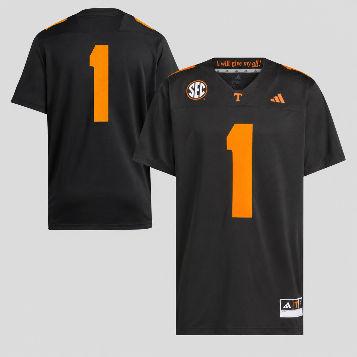 adidas Tennessee Premier Football Jersey Dark Mode | VolShop