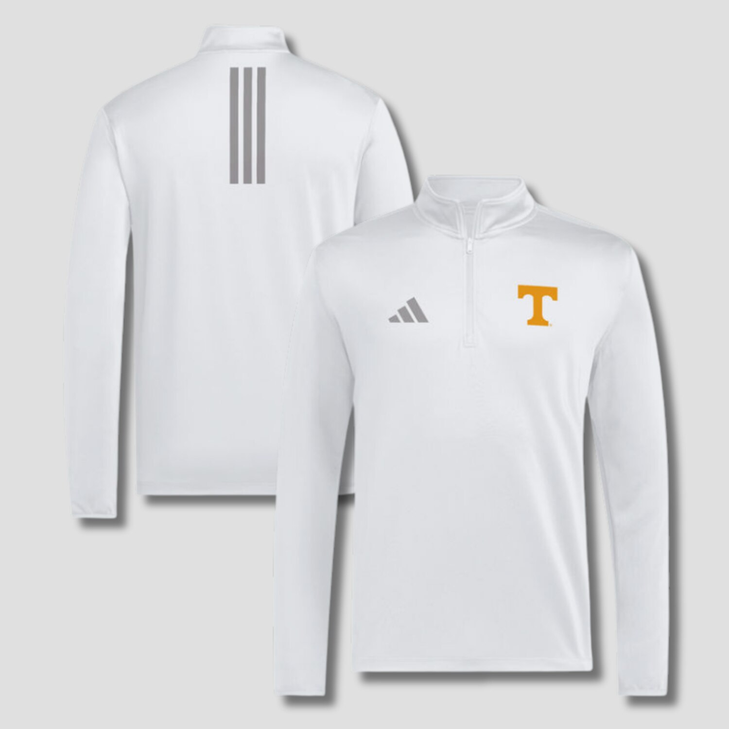 adidas Power T 3 Stripe 1/4 Zip | VolShop - Official Campus Store