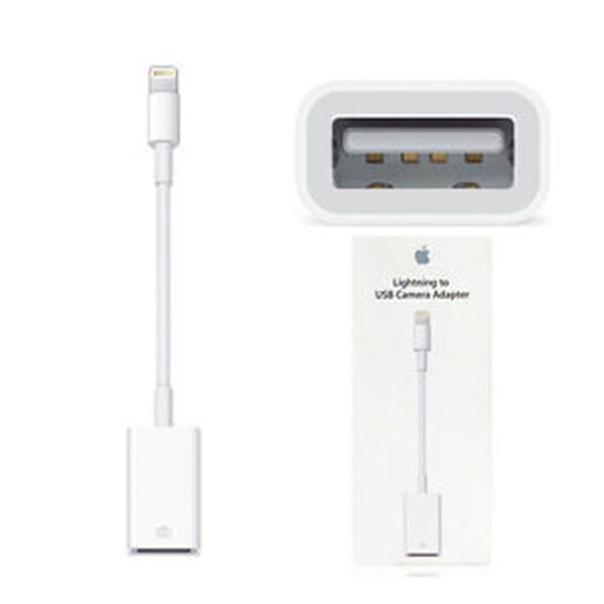 Lightning to USB Camera Connector for iPhone 6, iPad Mini, & iPad 4  Generation