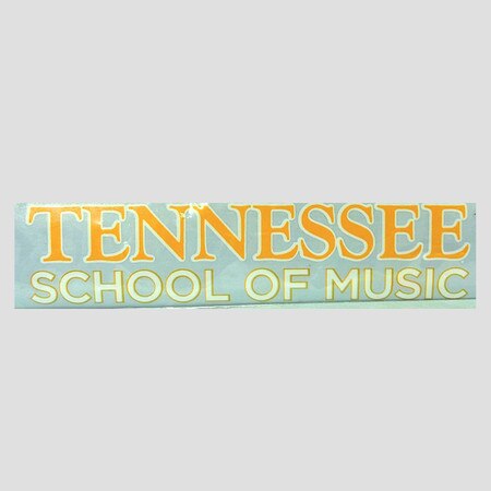 Tennessee School of Music Decal